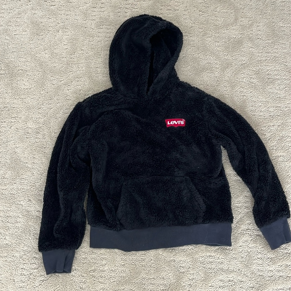 Levi’s Sherpa Hoodie. Size Medium